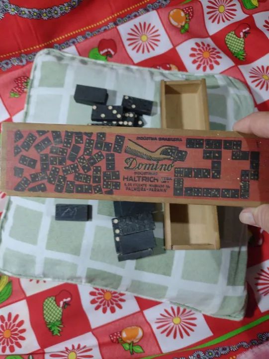Jogo de Dominó Antigo Haltrich - Foto 4