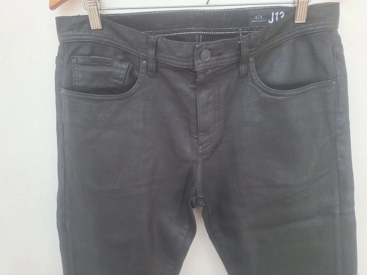 Calça jeans resinada Armani Exchange - Foto 2
