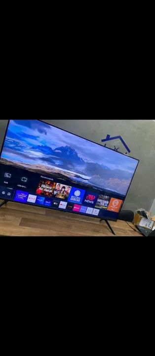 TV LED 4K Samsung com Smart TV