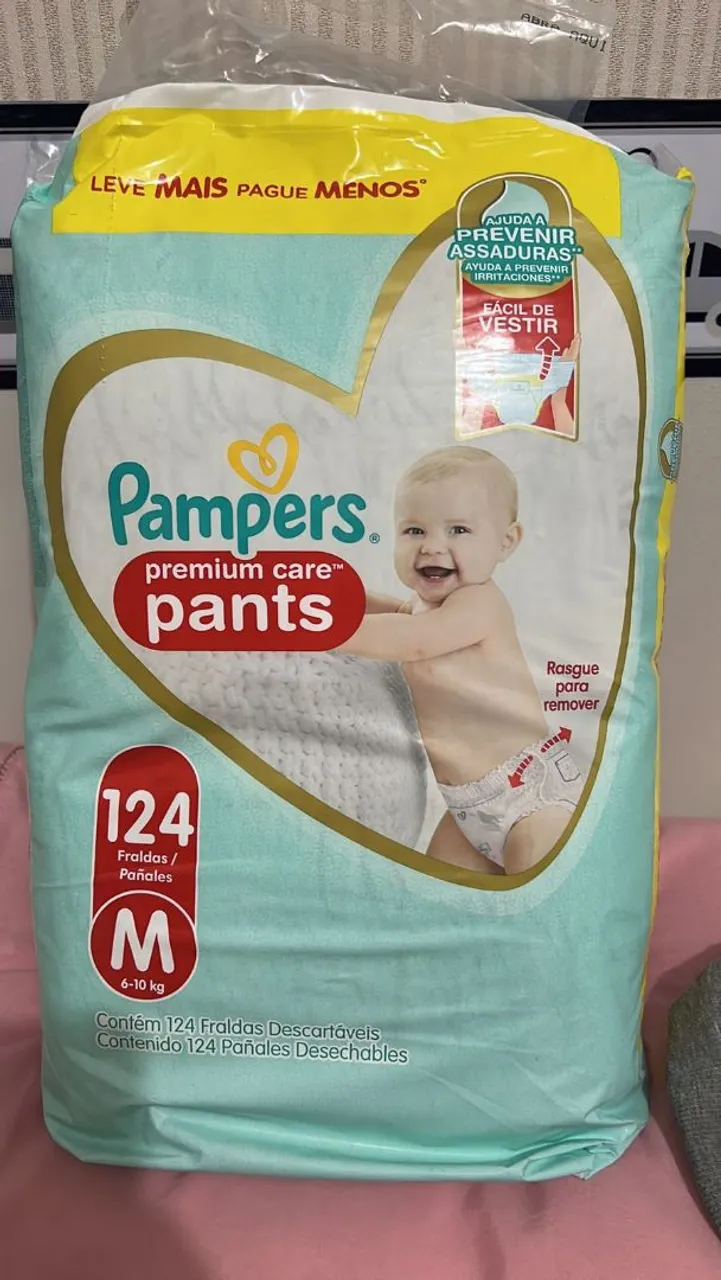Fraldas pampers supreme care pants