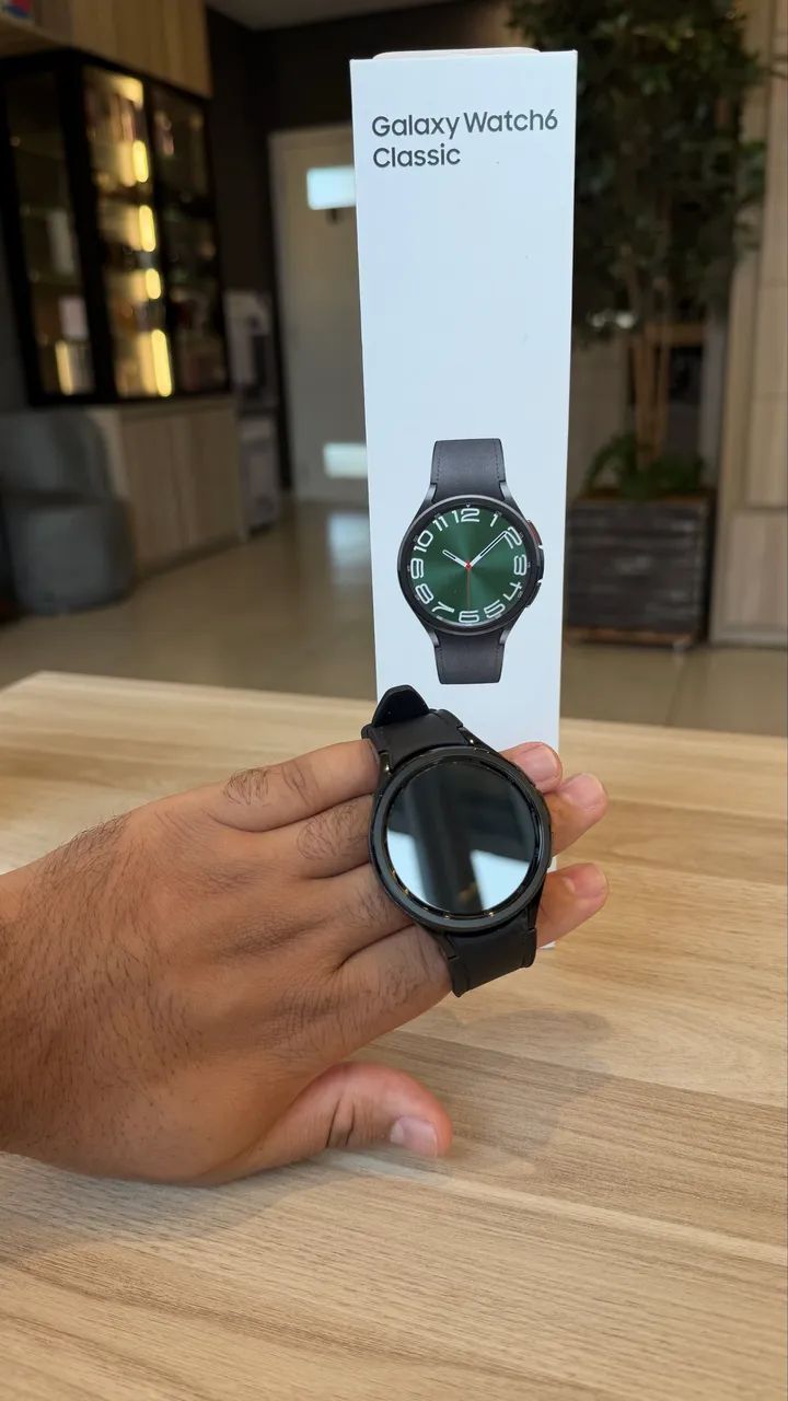 Galaxy Watch6 Classic - Preto SEMINOVO 