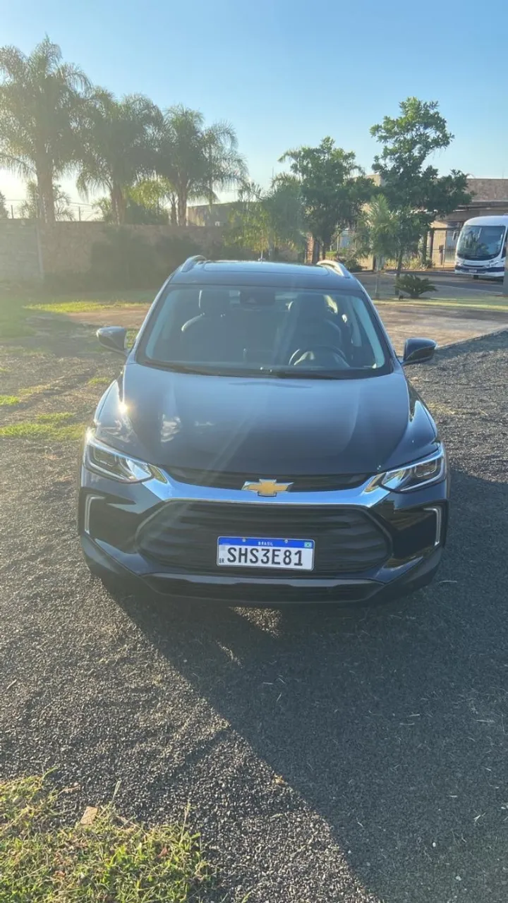 Chevrolet Tracker Novíssimo e Conservado Azul Marinho Teto Solar