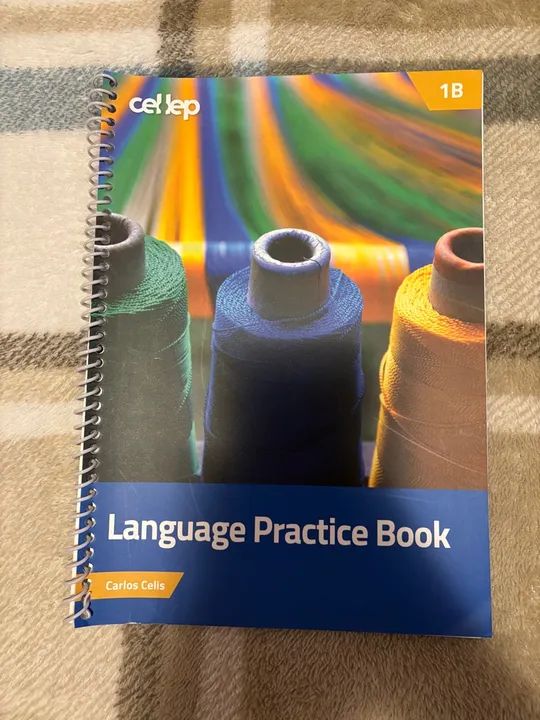 Livro de prática de linguagem Cel Lep 1B - Carlos Celis