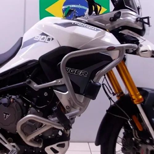 Protetor Carenagem Triumph Tiger 900 Rally / GT 2020 à 2023 Prata - Chapam