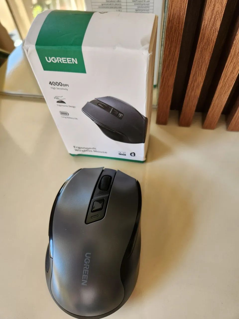 Mouse Sem fio Ugreen 4000Dpi NOVO  - Foto 6