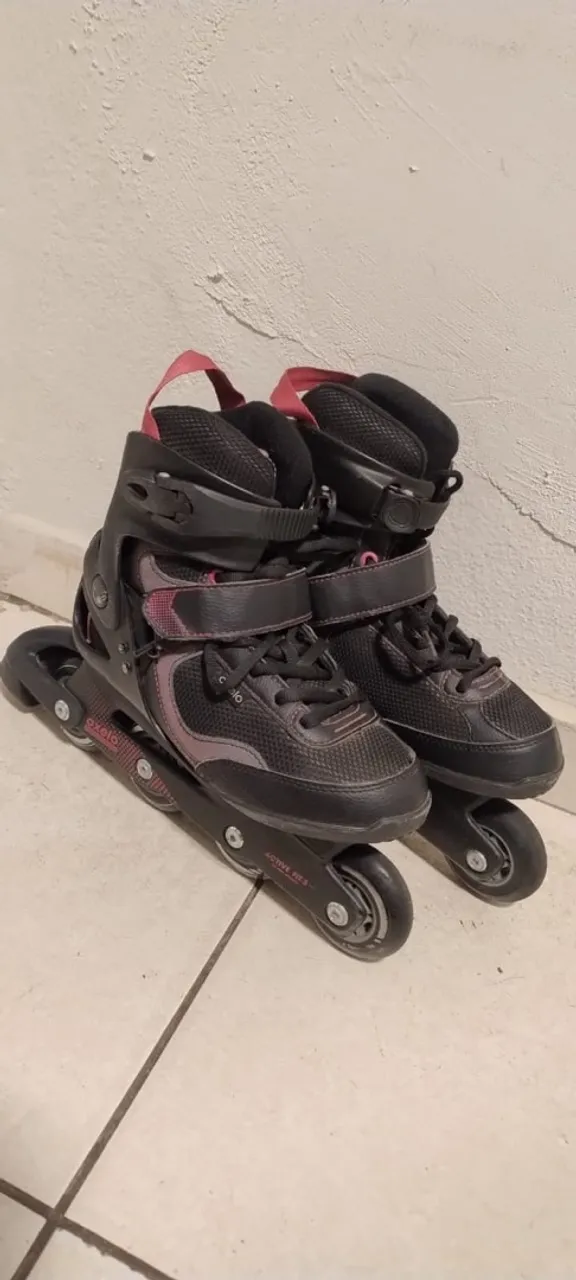 Patins Inline Oxelo com Pouco Uso