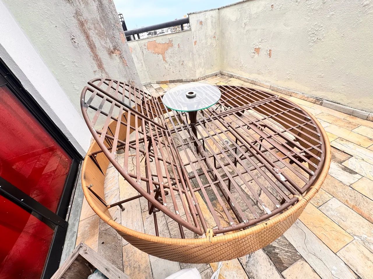 sofa de jardim luxo (desapega geral) - Foto 4