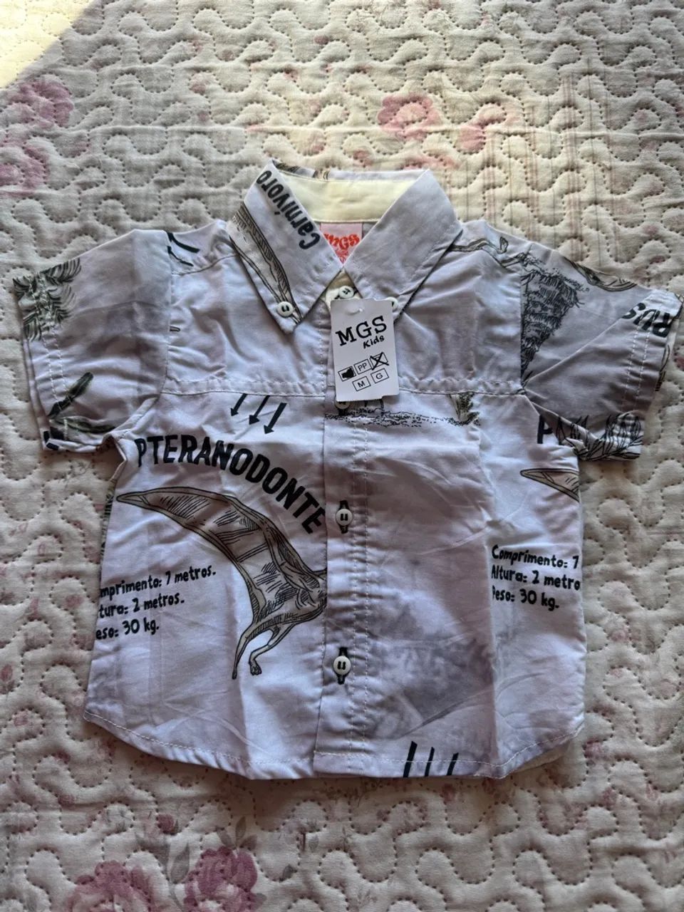 Conjunto infantil de camisa e bermuda - Foto 3
