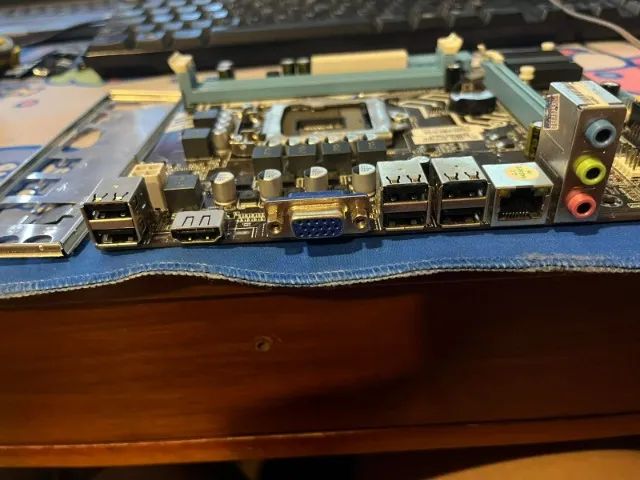 Placa Mãe H55 Brazilpc Bpc-h55-nt Socket 1156 Rede 10/100 - Foto 2