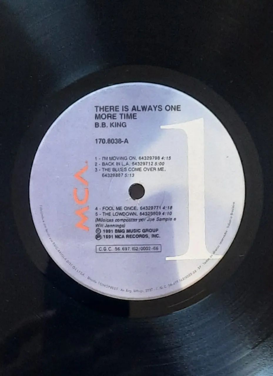 LP VINIL - B.B.KING - THERE IS ALWAYS ONE MORE TIME - Foto 3