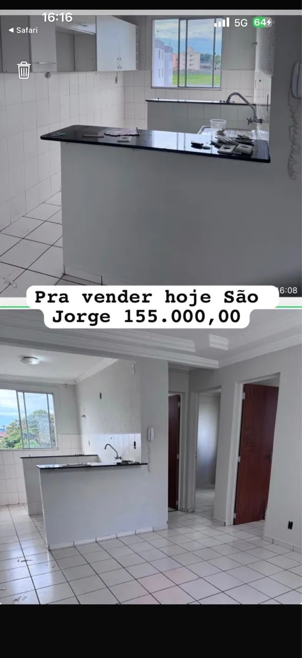 Apartamento São Jorge 155.000,00