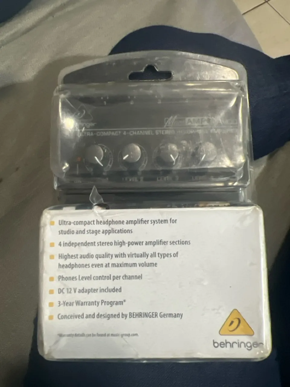 Amplificador de fone powerplay Behringer HA400