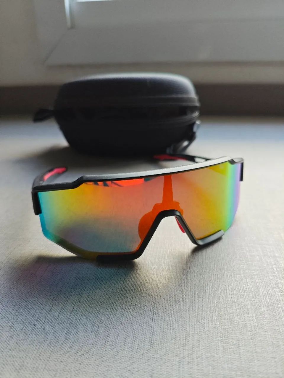 Óculos de Ciclismo Unissex Polarizado Espelhado Rockbros SP225