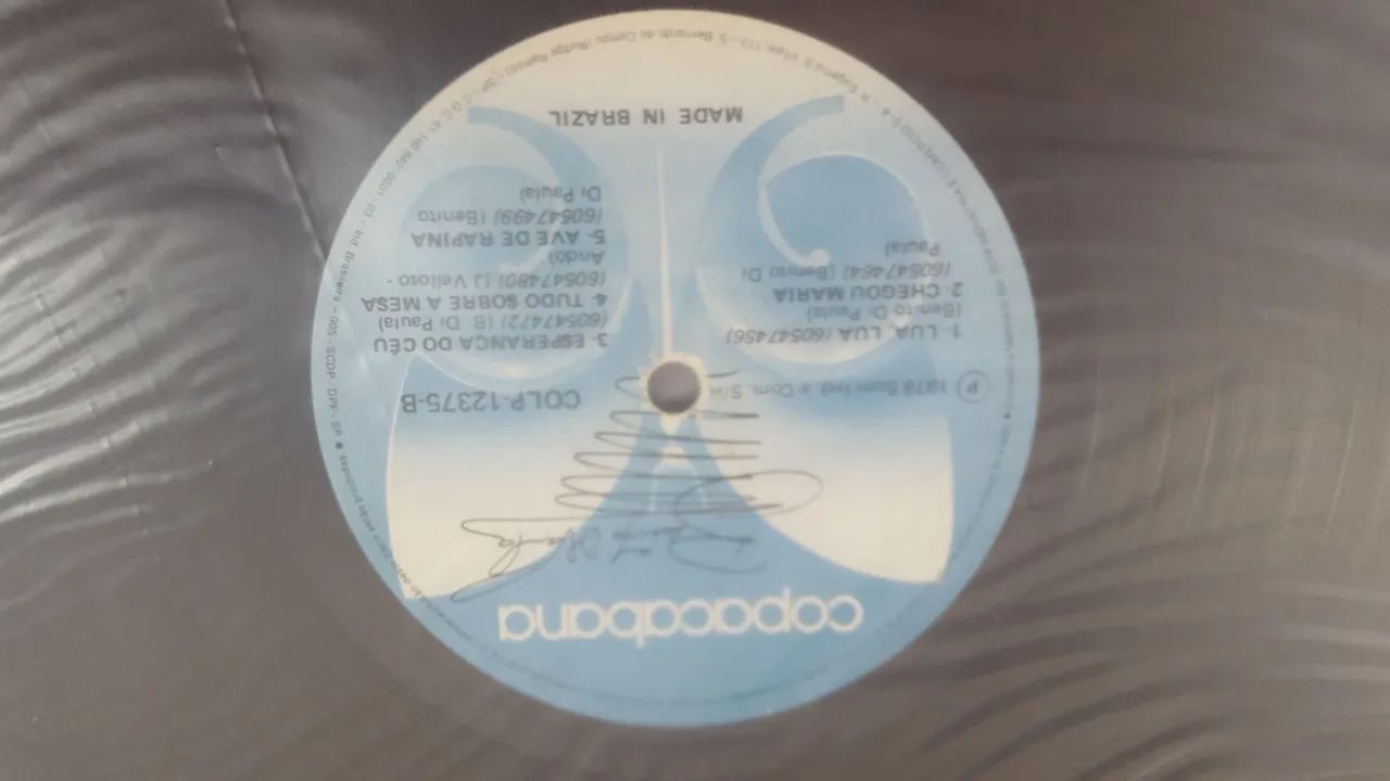 Vinil Benito de Paula 