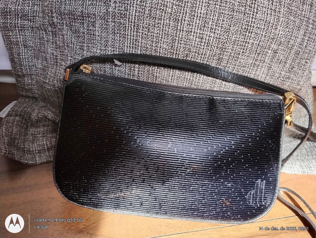 Bolsa feminina Preta Datelli  - Foto 3