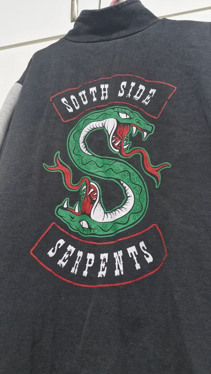 Serpentes Riverdale Riverdale Moletom College Casaco Dos Serpentes