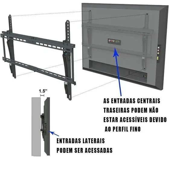 Suporte para tv 26 a 63 Polegadas TVs - Foto 2