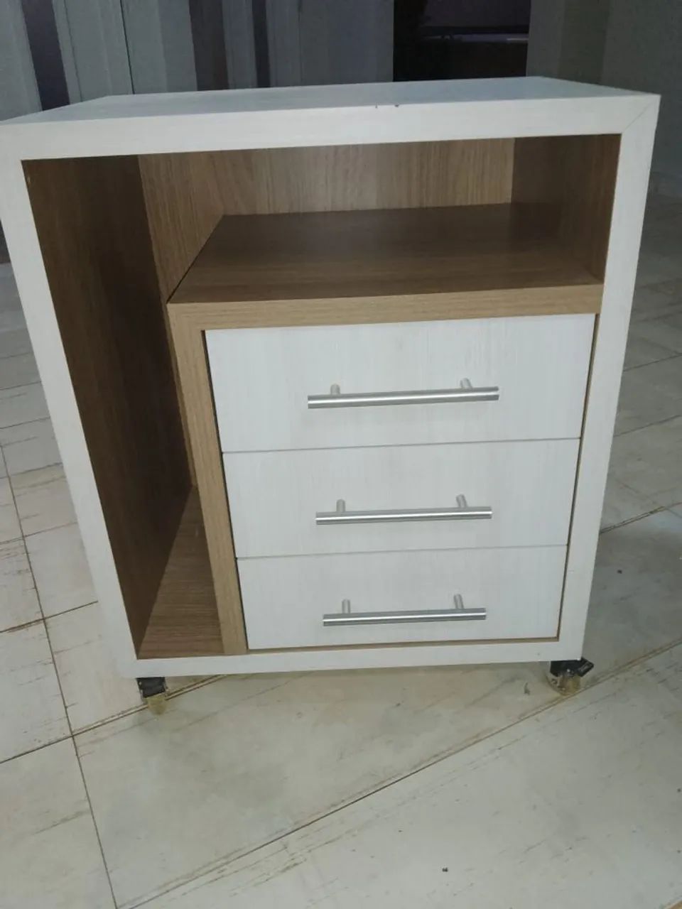 Par de criado mudo ou mesa cabeceira em MDF pesado  - Foto 2