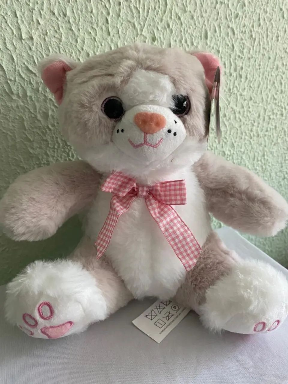 Gata de Pelúcia de 25cm