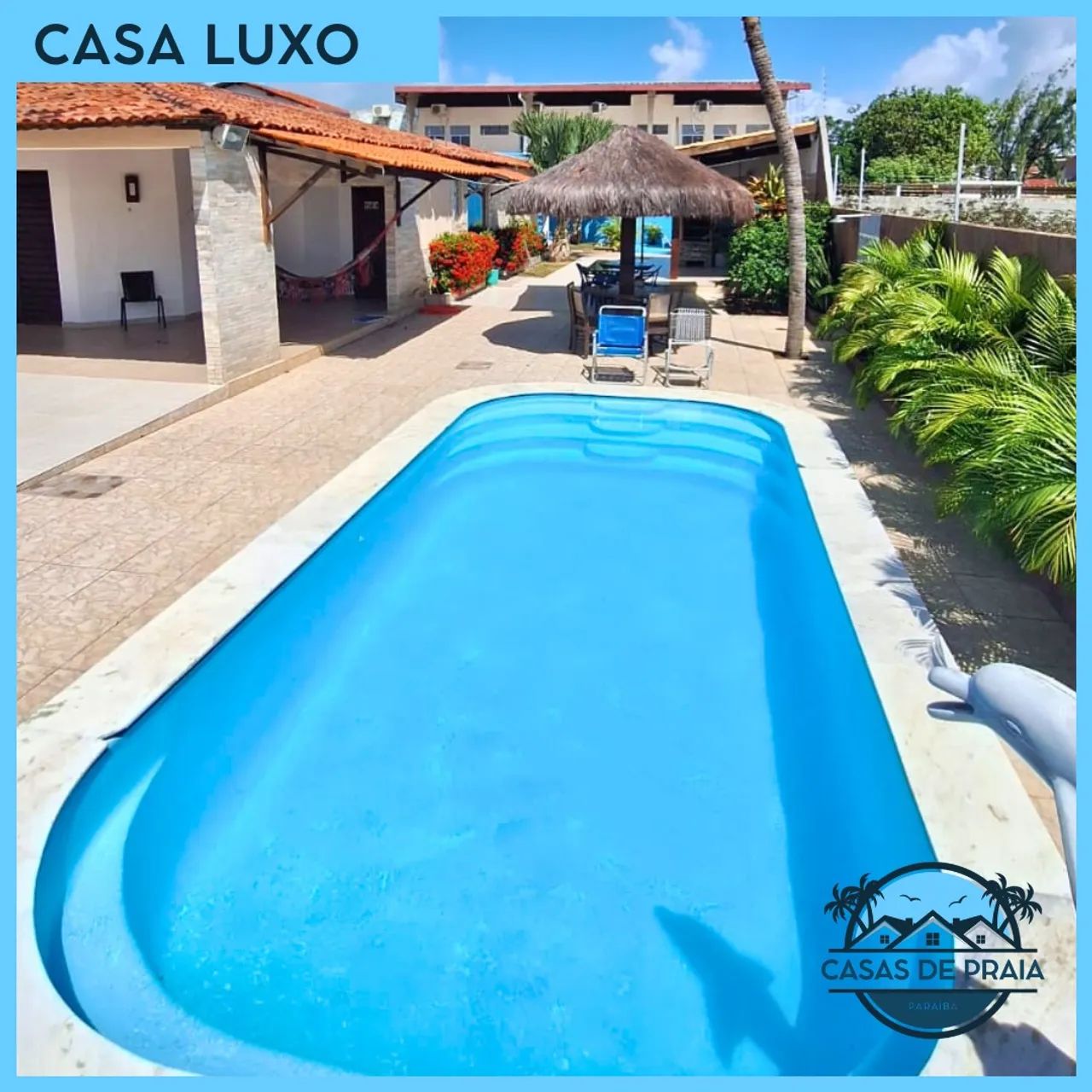 Casa de Praia com Área de Lazer completa