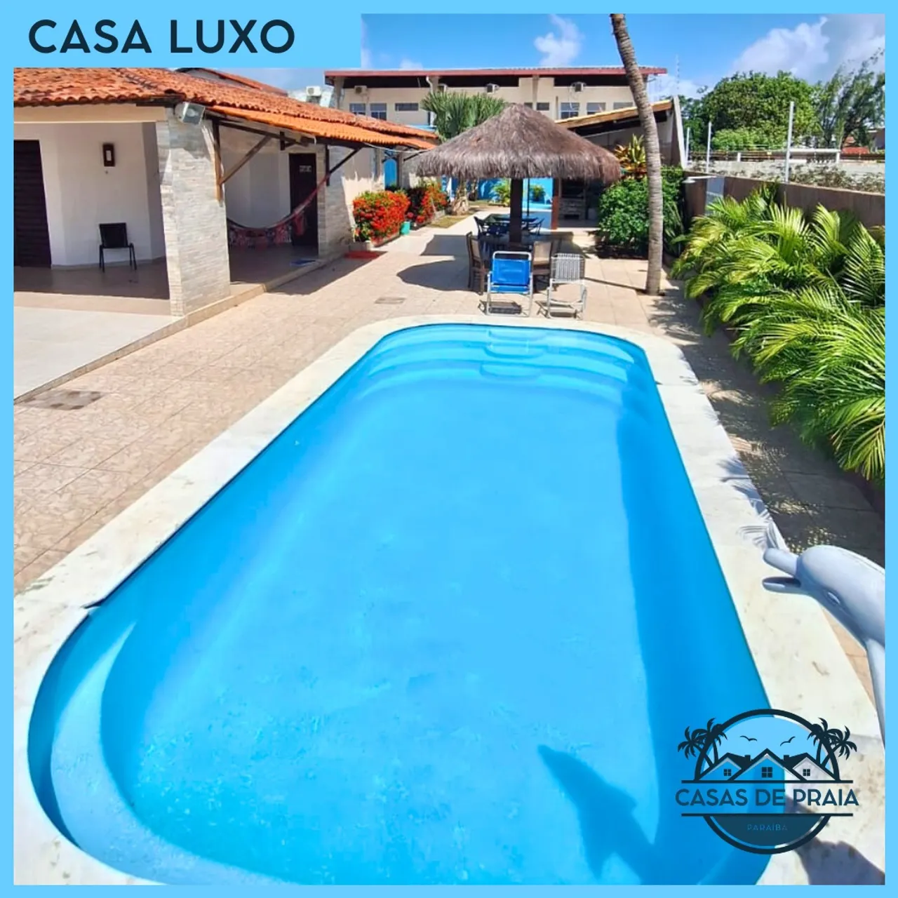 Casa de Praia com Área de Lazer completa
