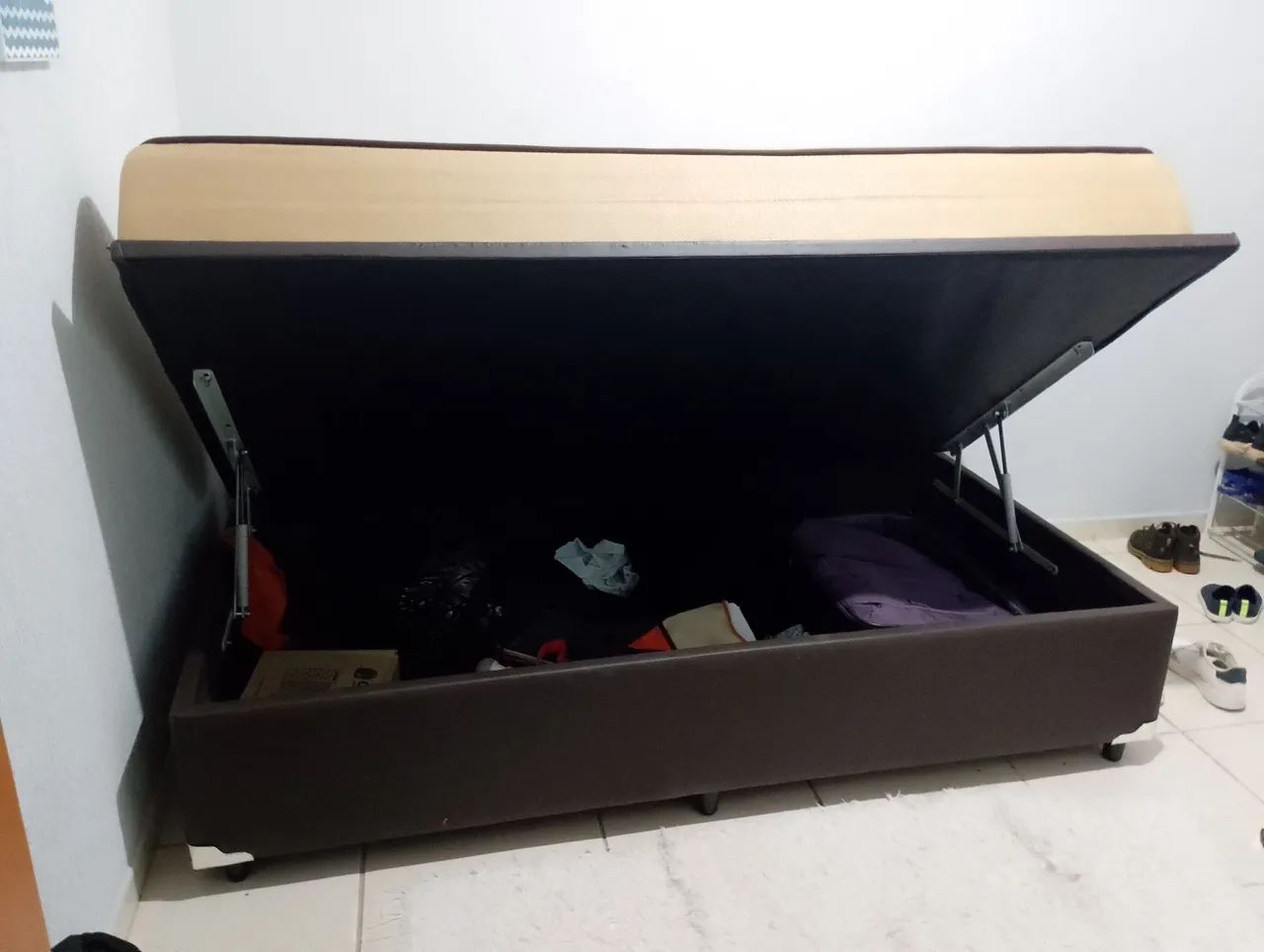 Cama box com baú.  - Foto 4