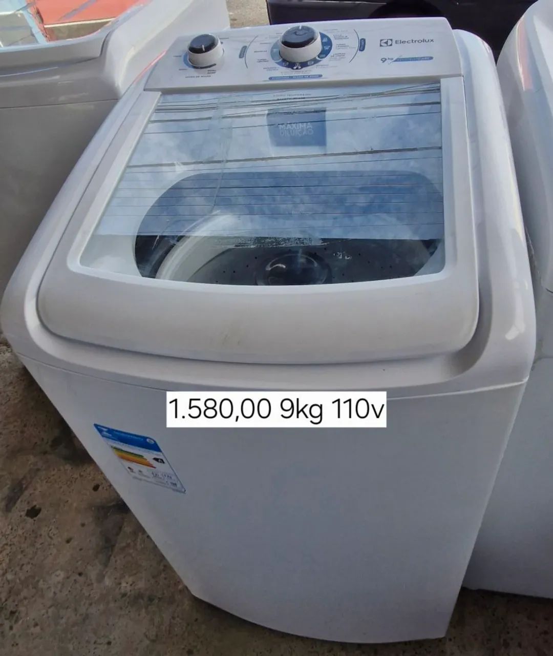 Máquina de Lavar Electrolux 9kg 110v novo de mostruário 