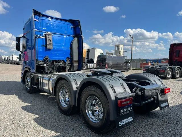 Caminhão Scania R 540 6x4 ano 2022/2023 Teto alto Susp. Mola R540  - Foto 5