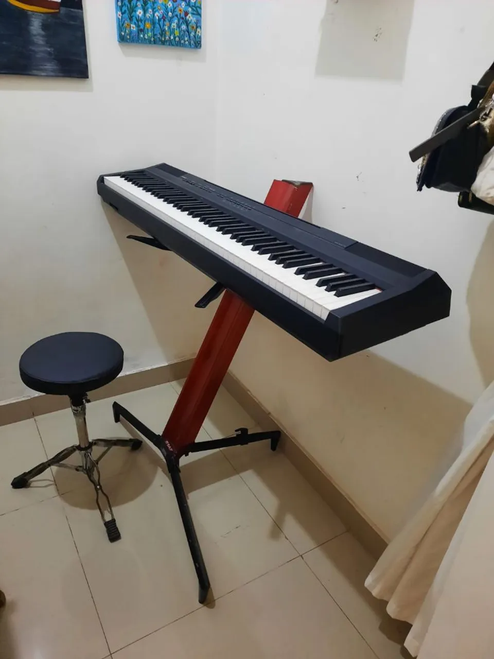 Piano Digital Completo com Banqueta