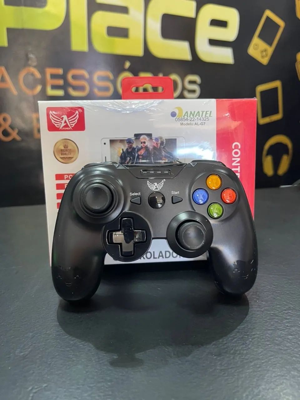 Controle Gamer Compatível com PC/PS3/PS4/IOS/Switch/Android - Foto 2