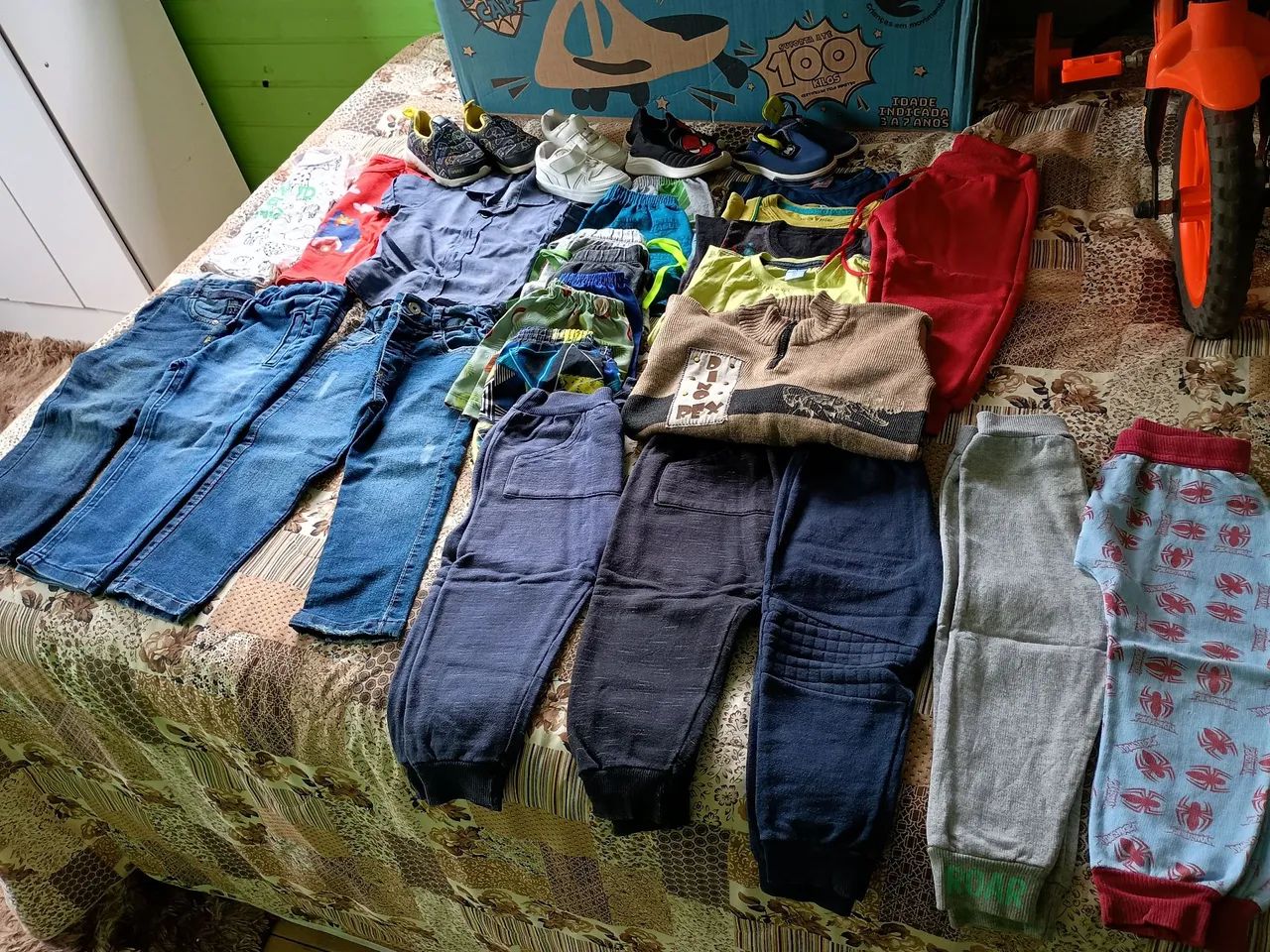 Desapego 39 peças de roupa infantil usado  - Foto 4