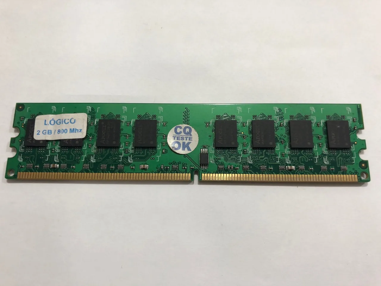 Memória RAM 2GB DDR2 800Mhz - LOGICO