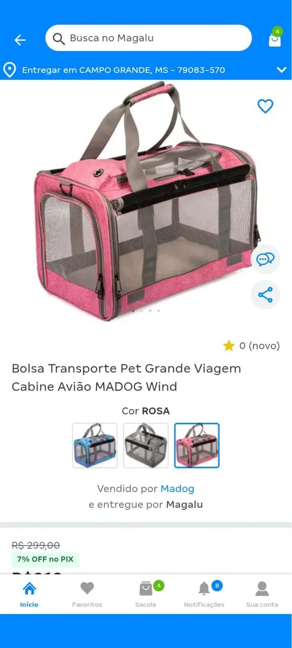 Bolsa de Transporte PET (NOVA) - Foto 5