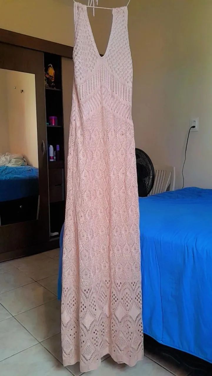 Vestido crochê