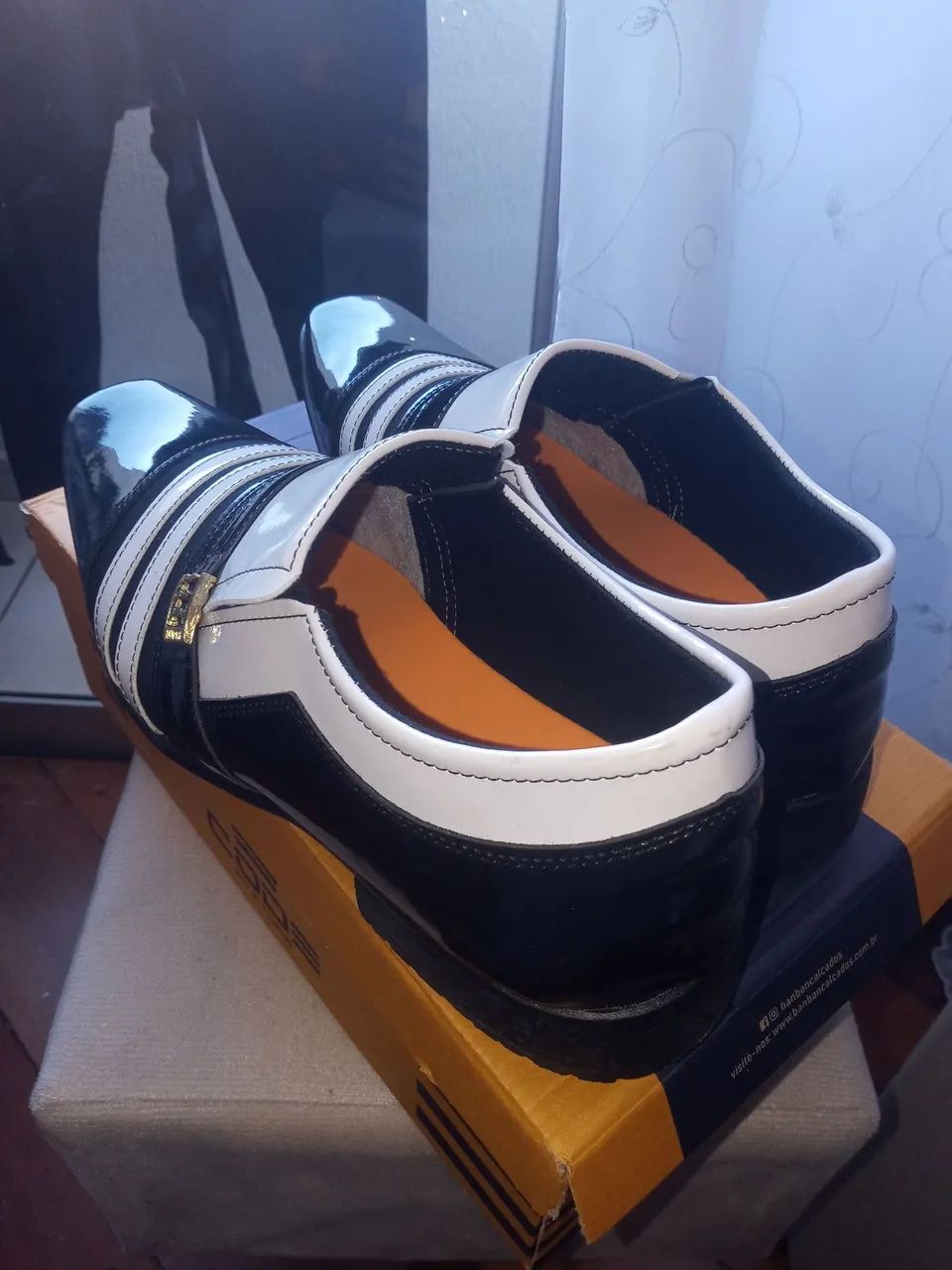 Sapato Social Masculino Code - Novo 41 - Foto 5
