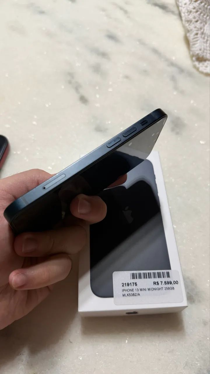 Iphone 13 mini 256gb midnight dark - Celulares e Smartphones