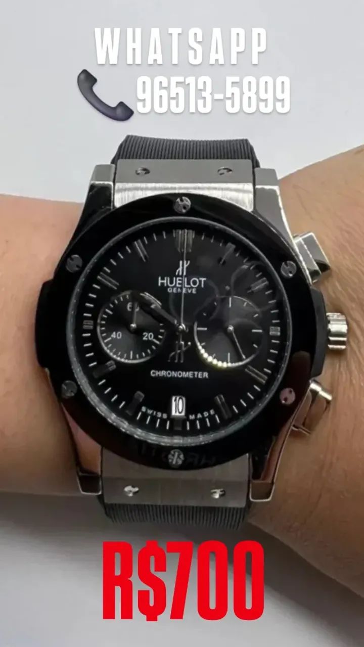 Relógio HUBLOT GENEVE CHRONOMETER  MULTIFUNCIONAL  - Foto 3