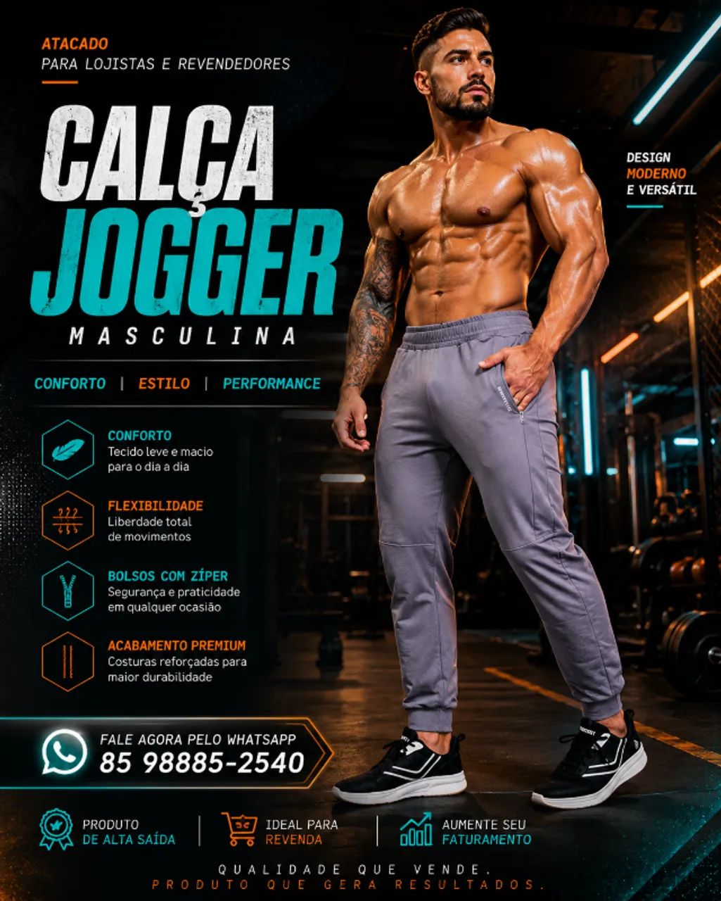 calsa fitness masculino 