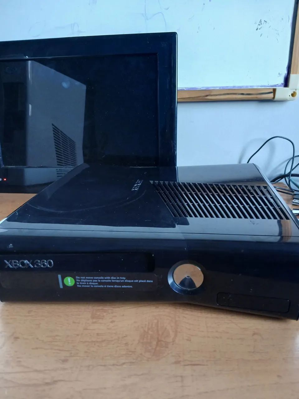 Carcaça xbox360 Black piano  - Foto 3