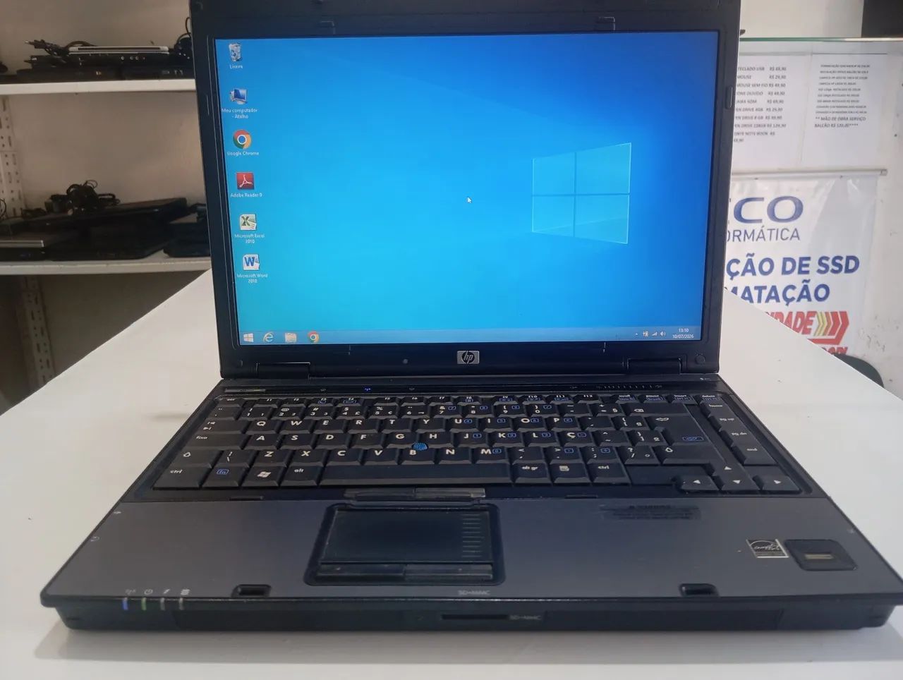 NOTEBOOK HP R$599 - BARATO - BÁSICO  - Foto 3