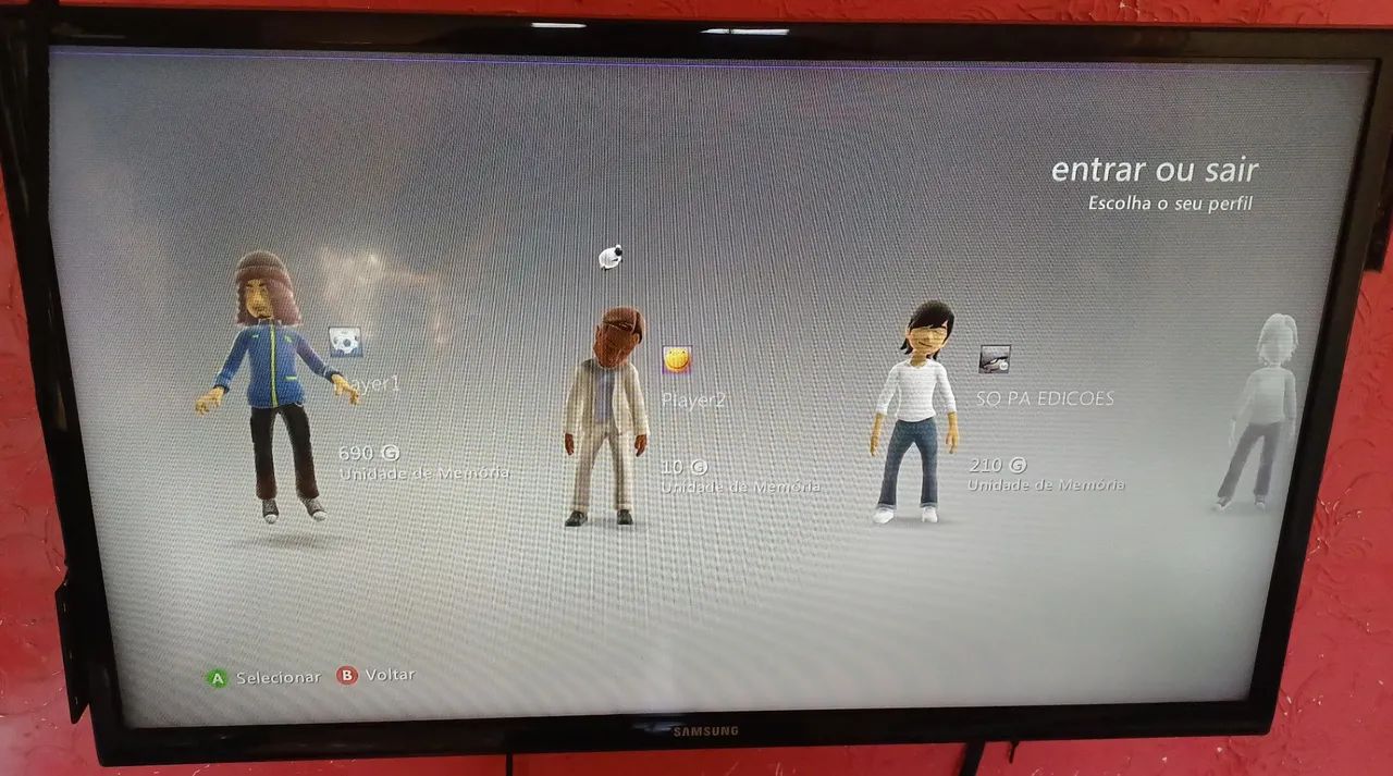 Xbox 360 com fonte e 6 jogos - Foto 5
