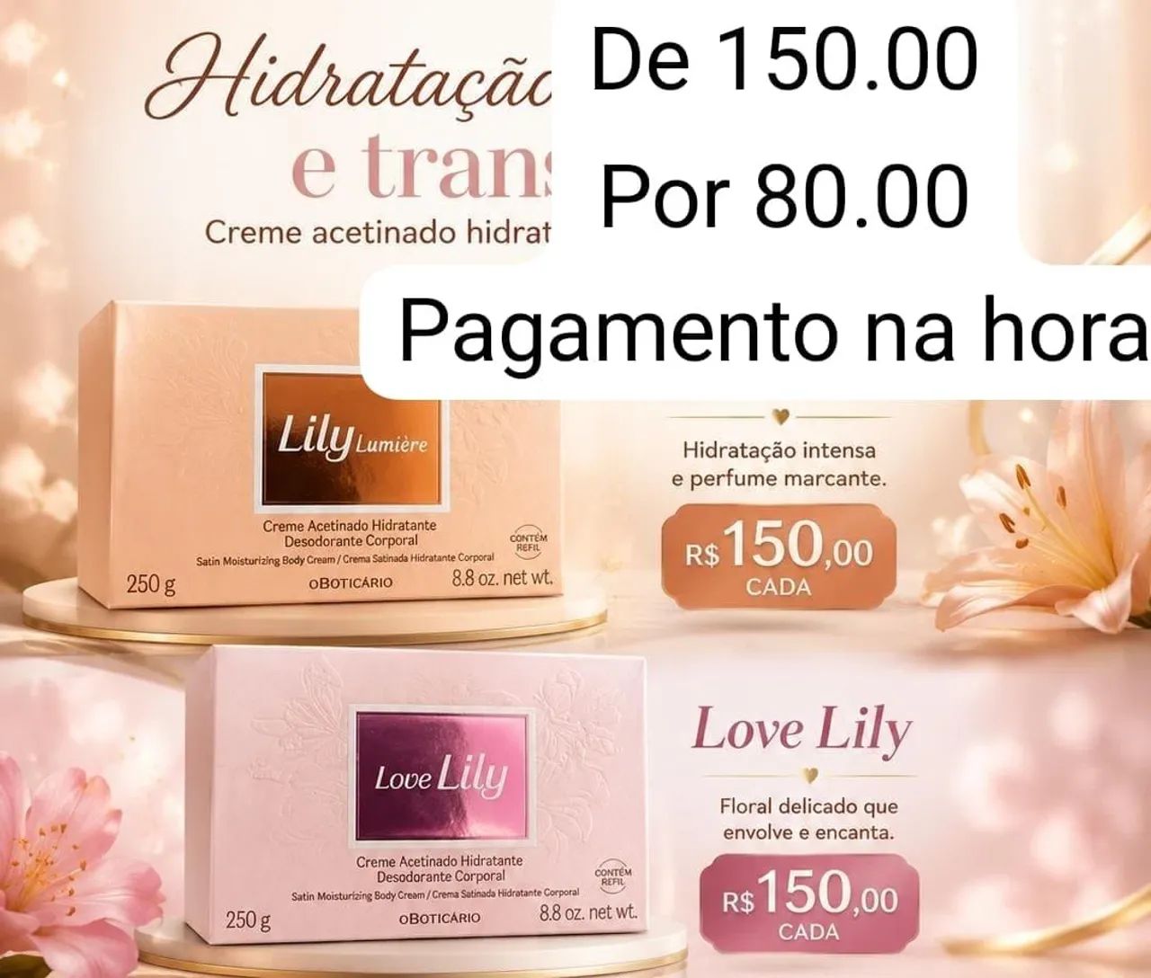 Perfumes original eudora e hidratante com a metade do preço  - Foto 4