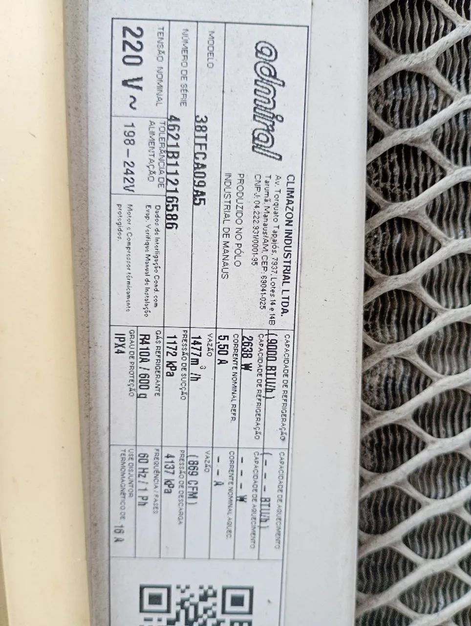 Vendo ar condicionado 