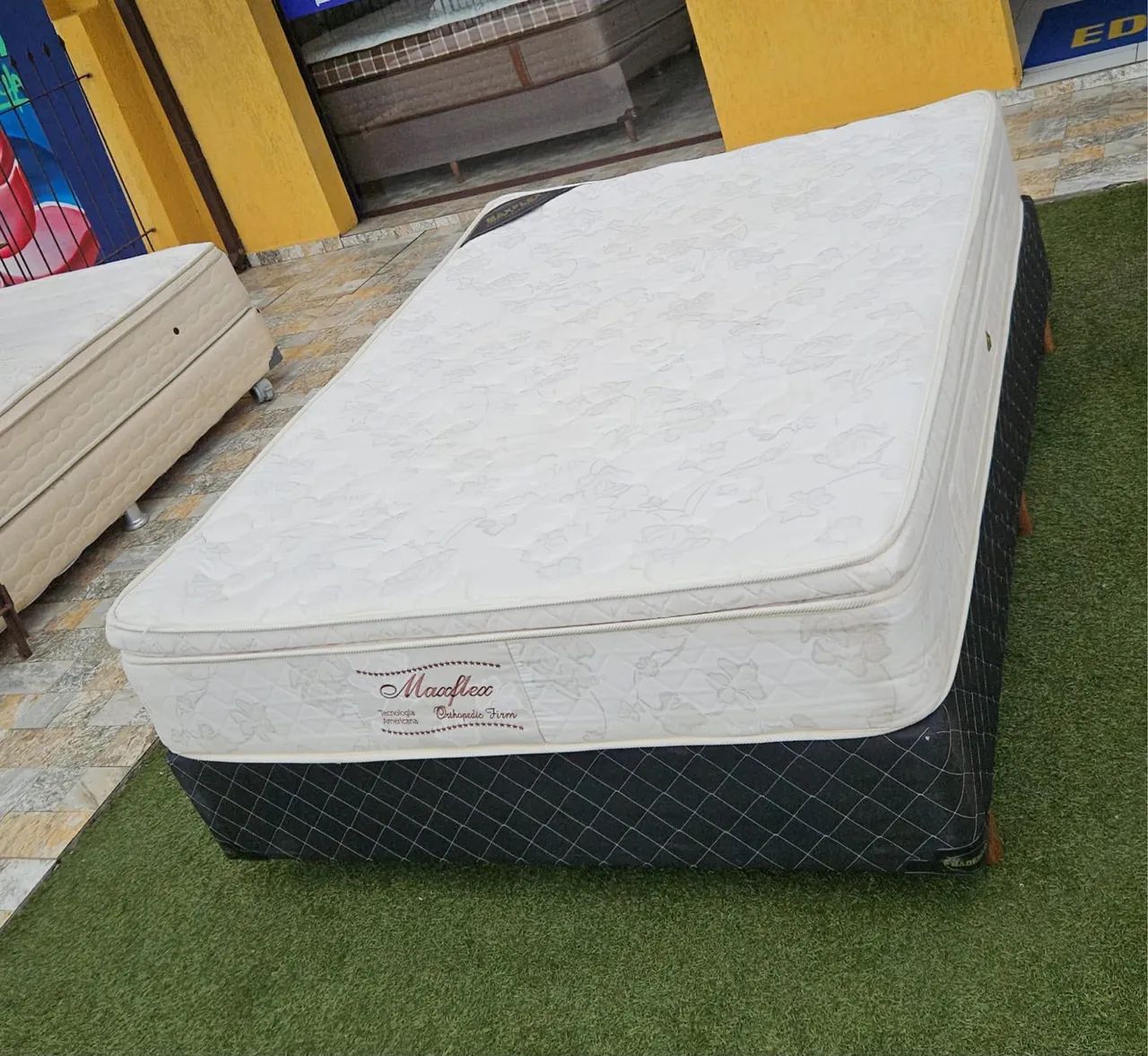 Cama Box Casal MAXFLEX USADA - ENTREGO  - Foto 4