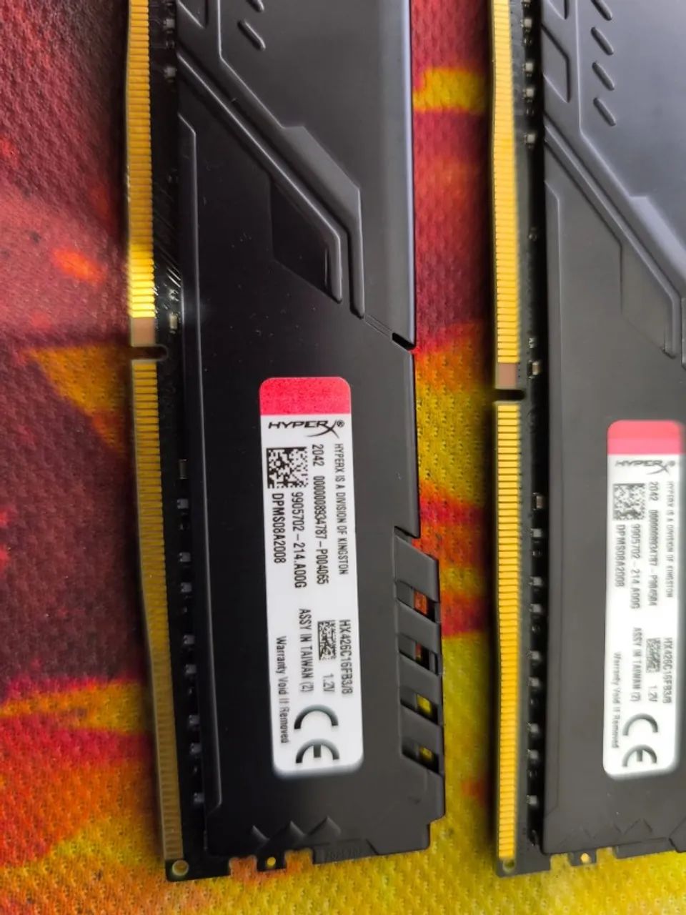Kit Memoria DDR4 HyperX Fury 16GB ( 2X8 ) - Memória RAM