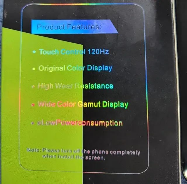 Tela Frontal Display Compatível iPhone 14 Pro Oled Top Ci Cor preto - Foto 3