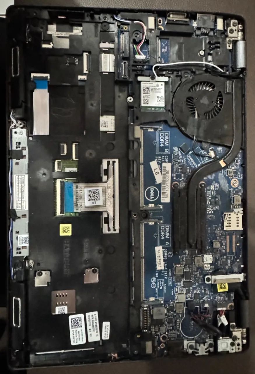 Carcaça notebook DELL LATITUDE 5290 ****PARA RETIRADA DE PEÇAS. - Foto 2