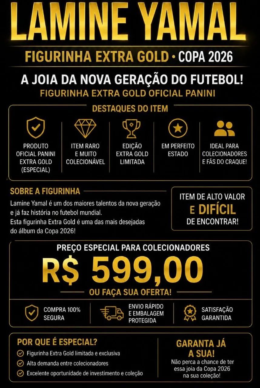 Figurinha Legend Lamine Yamal