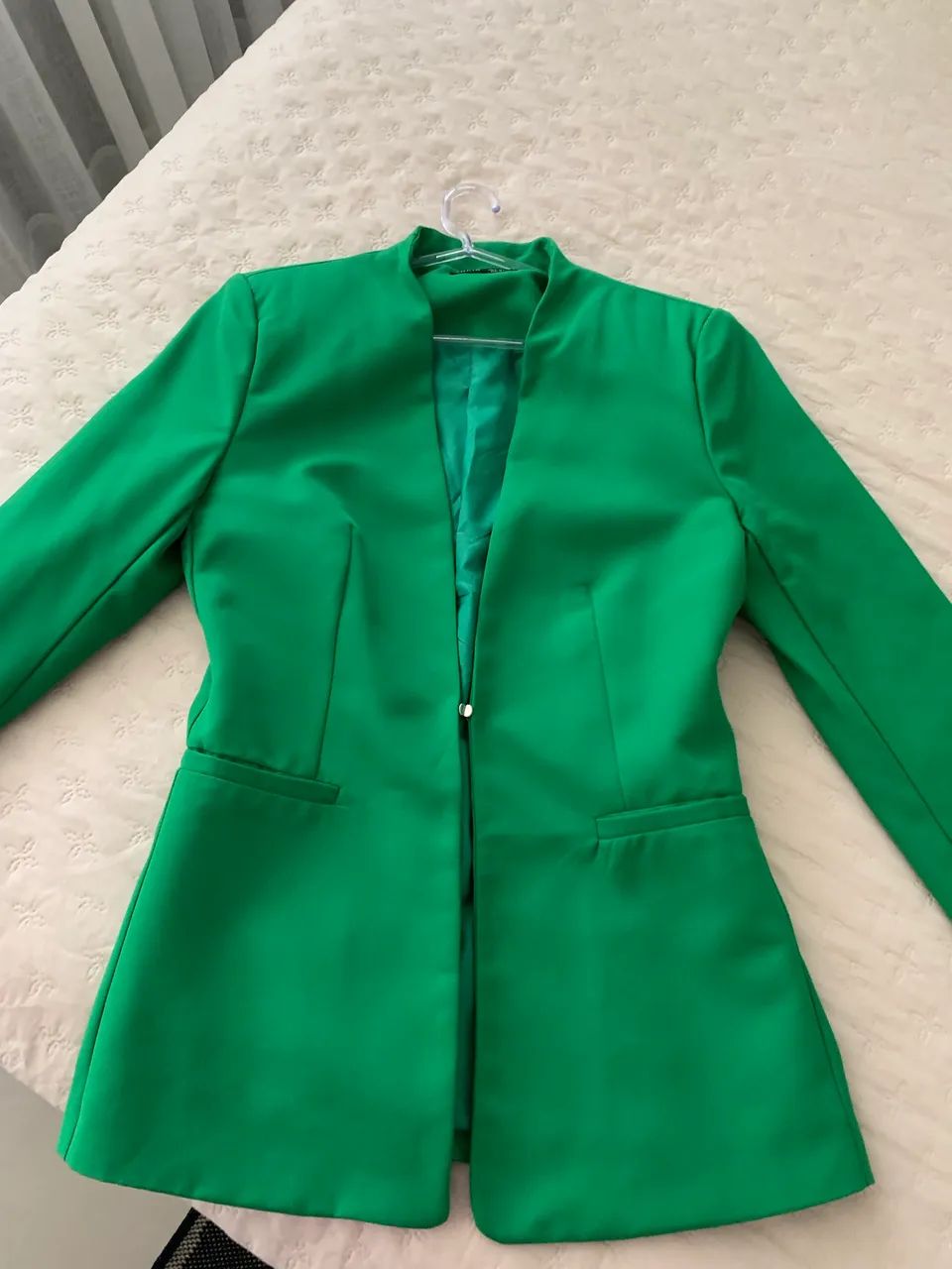 Blazer modelo Zara! Cor verde  - Foto 2
