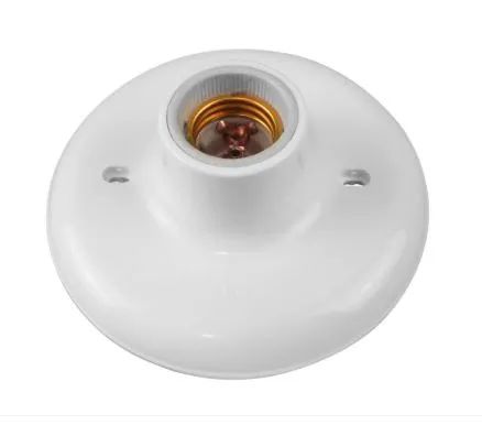PLAFON E-27 BRANCO 
